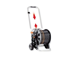 Carro Enrolador + Mangueira 25m ø5/8" CLABER