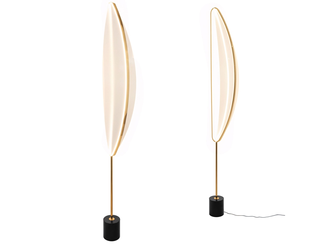 Luminária de chão Toolight G126 F dourada