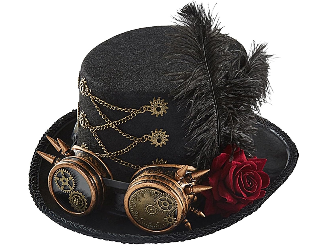 Chapéu Steampunk, Capacete Steampunk - Para Uso Prático E Funcional