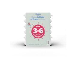 Pack Toalhitas De Limpeza Sem Perfume 6 X 60 Un Mustela