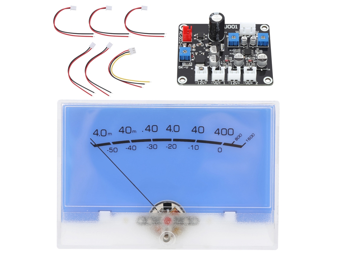 Medidor Vu TS DB105W com Placa Driver e Retroiluminação Branca