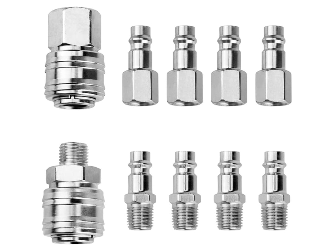 2026-conector Rápido Para Compressor Linjou, Accesorios 1/4" Bsp Neumáticos Resistentes Y Duraderos