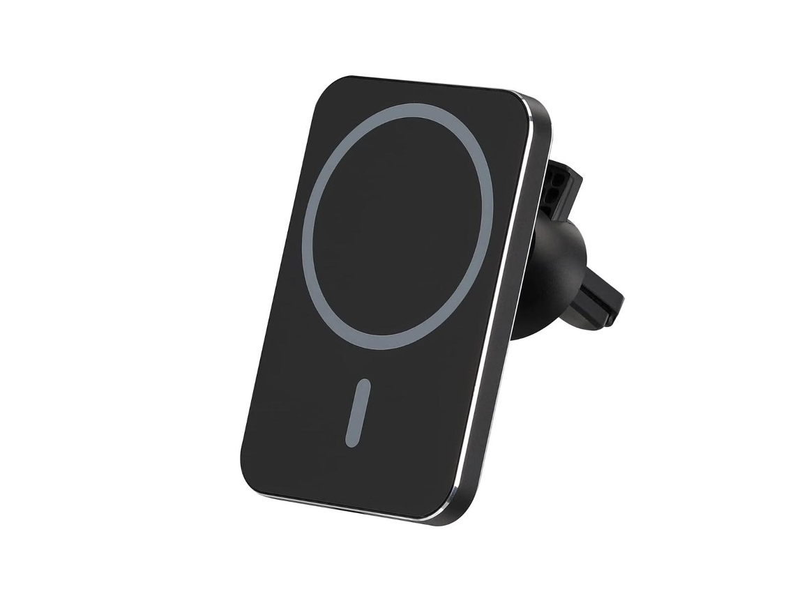lcs Suporte Magnético Para Carro Com Carregamento Sem Fio 15w - Preto