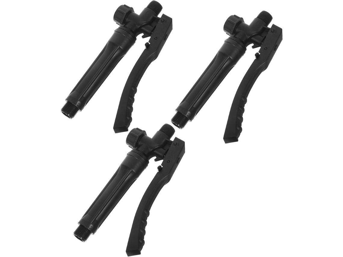 Conjunto de 3 Frascos de Spray Substitu Baluue com Interface de Rosca Grande e Pequena, Material PP Resistente