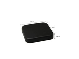 Tampa protetora de lente para GoPro Hero 5/6/7, preta, à prova d'água, material de policarbonato, resistente à poeira e à água.