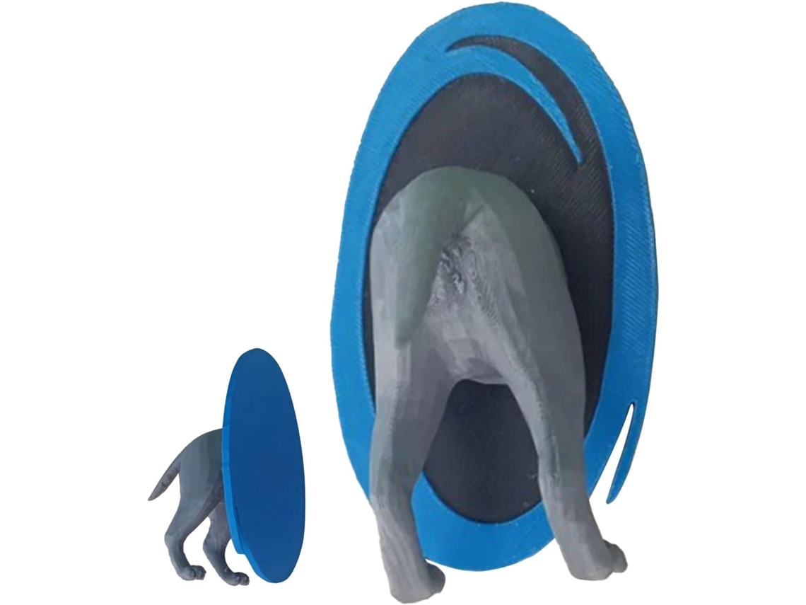 Enfeite Porta Gatos Pequeno Impresso 3d Decoração Artística Parede Aniversários Família Amigos Colegas Quarto GOKOCO