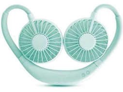 USB mini ventilador de pescoço portátil S/MARCA, 360g, uso doméstico e externo