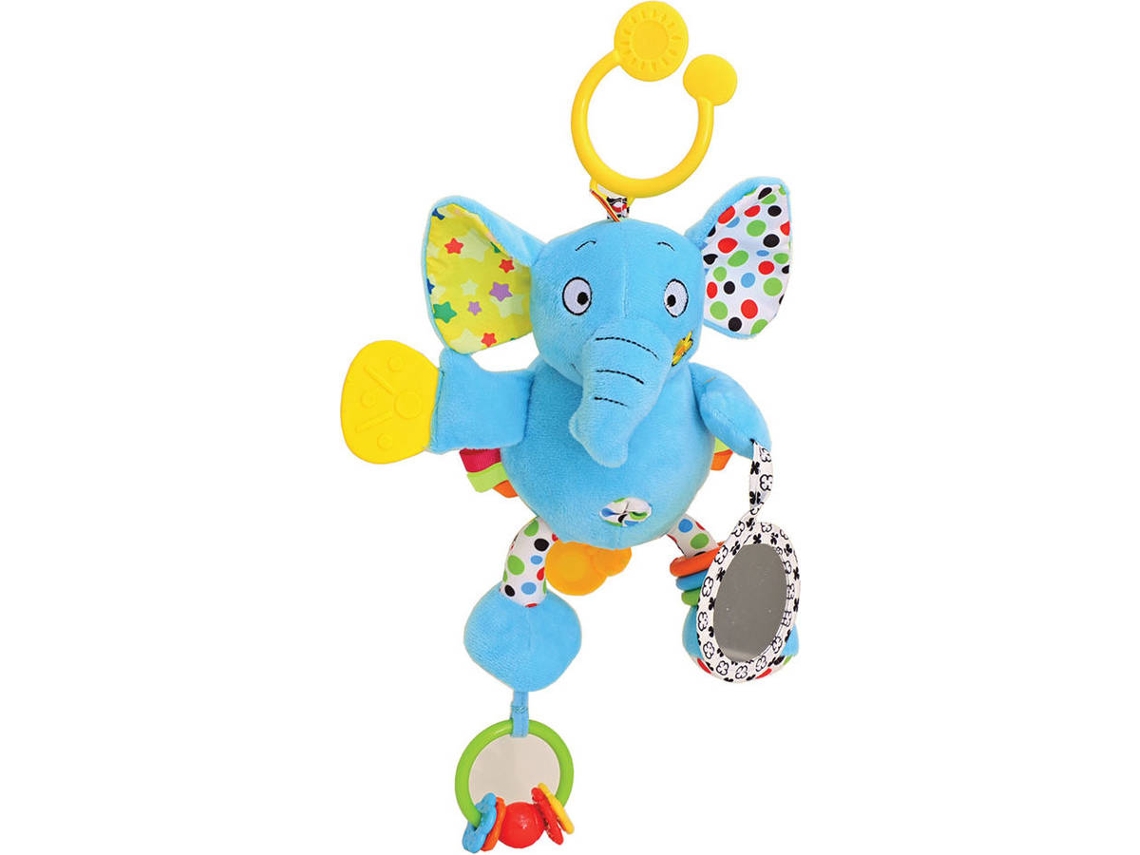 Peluche GIROS Guizo de Atividades Amigos da Selva Elefante (Idade Mínima: 3 Meses - 36 x 15 x 8 cm)