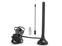 Antena Mali DVB T com cúpula de sucção para TV digital indoor | S/MARCA