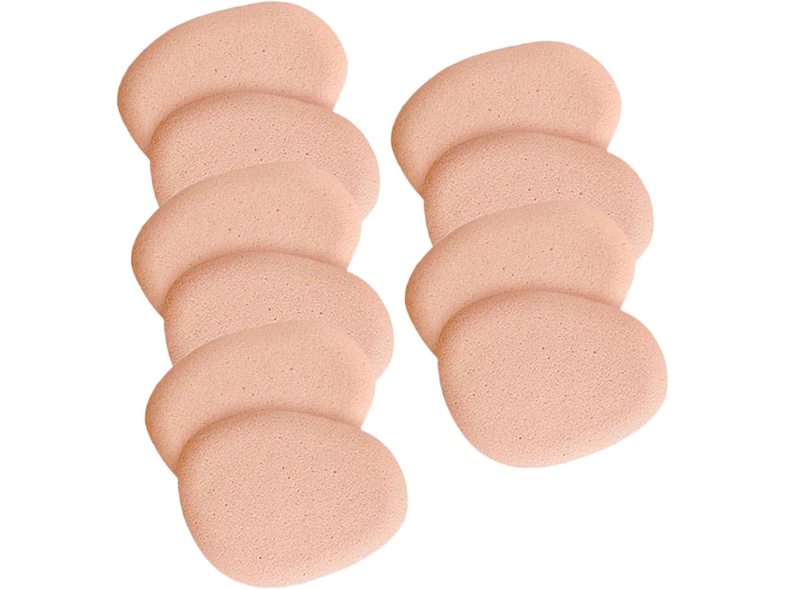Palmilhas Partykindom Rosa, 5 Pares, Tecido E Esponja, Fáceis De Transportar E Guardar, Para Mulheres, Conforto Ao