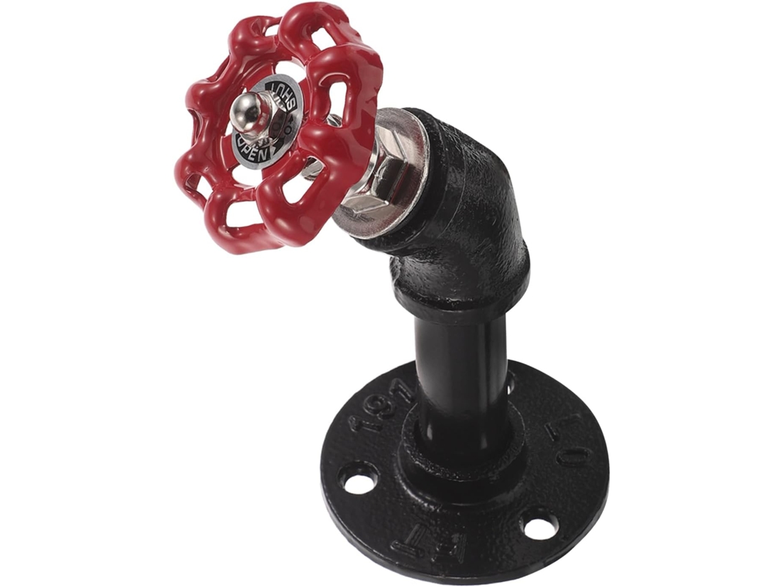 Cabide De Ferro Estilo Industrial Vintage, Ganchos Rústicos Para