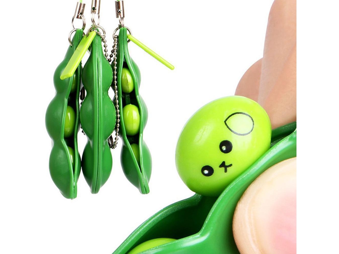 Ats brinquedo de Venting de Edamame Ilimitado para Squeezing, Divertido e Relaxante para Aliviar o Estresse