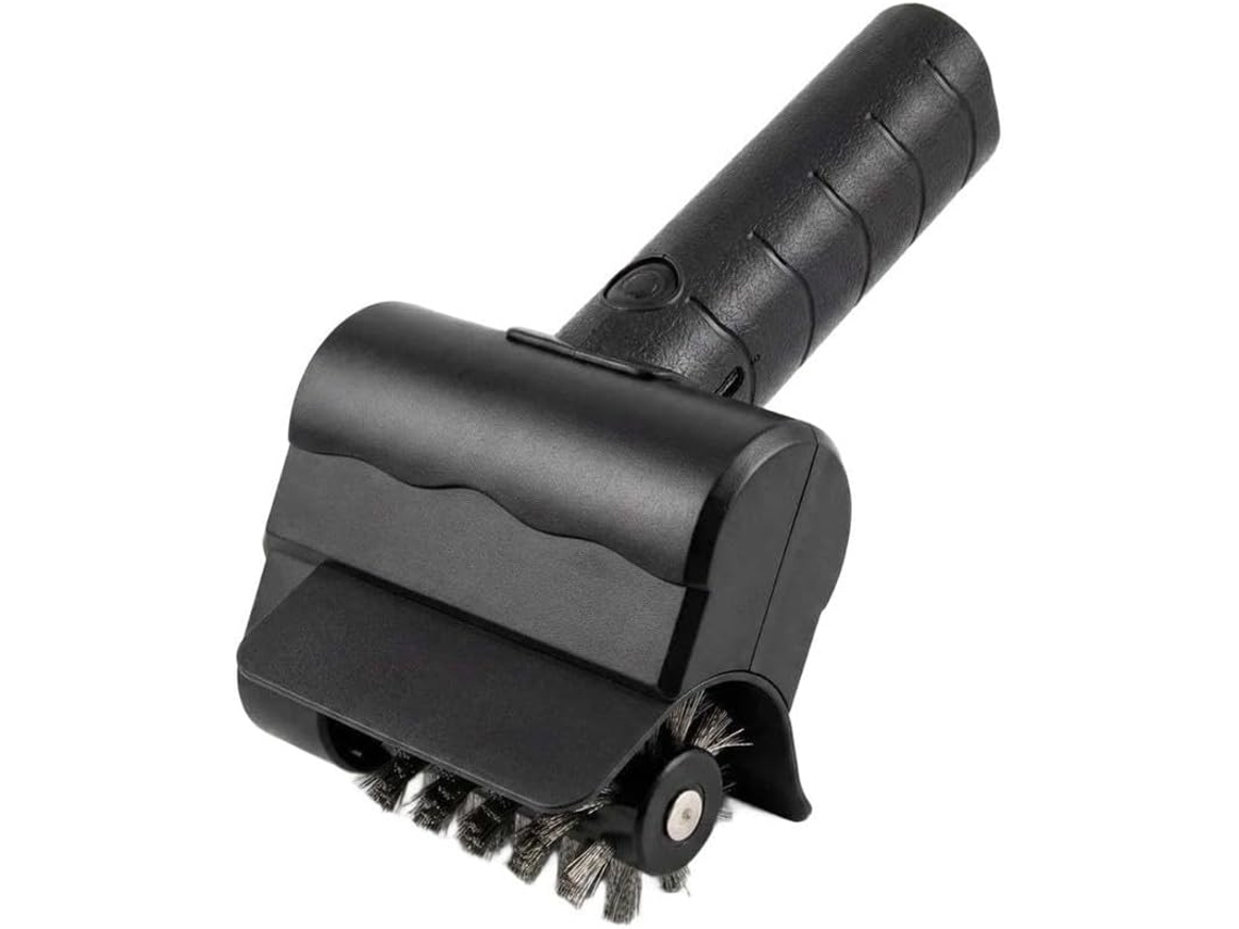 Escova Elétrica Motorizada Para Churrasqueira Com Cerdas De Aço