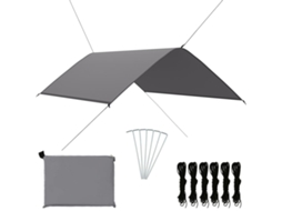 Vidaxl Lona De Exterior 3x2 M Cinzento