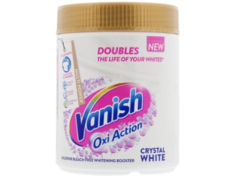 Polvo Quitamanchas Oxi Action Crystal White Vanish
