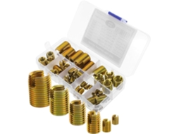 Kit De Reparo De Roscas De Aço Com 50 Peças De Insertos Roscados Autoperfurantes.