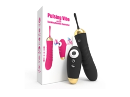 Brinquedo sexual rosa para estimulação do ponto G do clitóris, vibrador feminino de pulso para orgasmos mais rápidos, preto