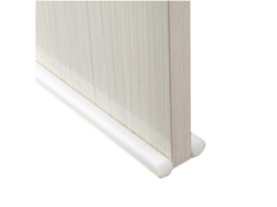 Lurelia Corta-vento Inferior Para Porta Dupla 83 Cm 83 Cm De Comprimento Preto Parte Inferior Impermeável Anti-poeira Face