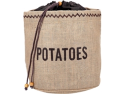 Sacos De Juta Com Cordão Para Armazenar Vegetais, Para Batatas, Para Uso Doméstico, Confeitaria E Organização Da Cozinha