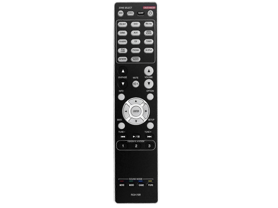 Rc017sr Controle Remoto De Substituição Para Receptor Estéreo Marantz Av Home Theater Sr6007 Nr1603 Sr5007