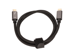 Cabo Thunderbolt 4 dual Type C com carregamento rápido e transmissão 8K EOOCOO