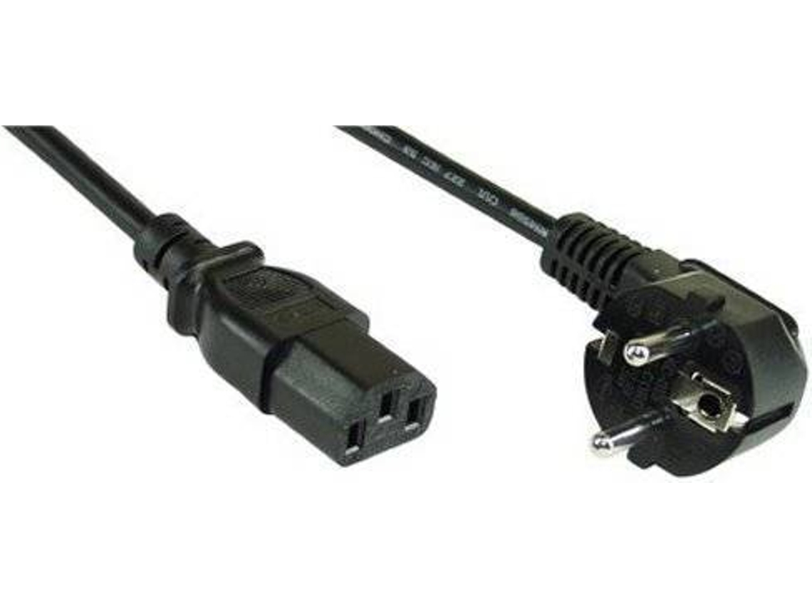 Cabo de Alimentação INLINE (1.5 m - Preto)