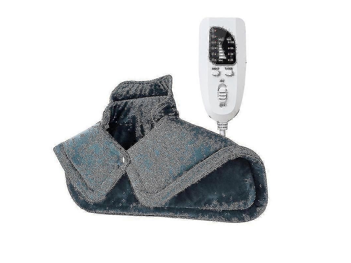 Xale Elétrico Aquecido Para Ombros, Pescoço E Costas Almofada Térmica Para Alívio Da Dor, Terapia De Calor E Manta Térmica De Inverno Olysi Shop