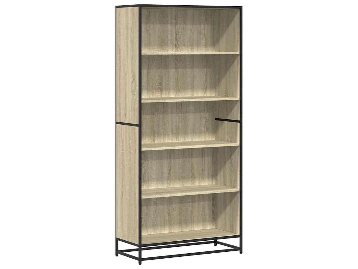 Bookcase, Bookcases Vidaxl Marrom Madeira Processada (n/a)