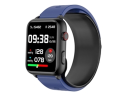 (azul) Smartwatch Com Bomba De Ar E Tela Colorida De 1,91 Polegadas Com Monitoramento De Pressão Arterial.