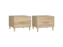 Coffee Table, Coffee Tables Vidaxl Marrom Madeira Processada (n/a)
