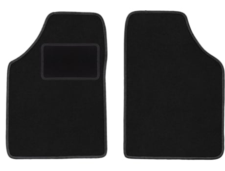 Tapetes Dianteiros Pretos Para Renault Kangoo I Kombivan Wielganizator (1997 2008)