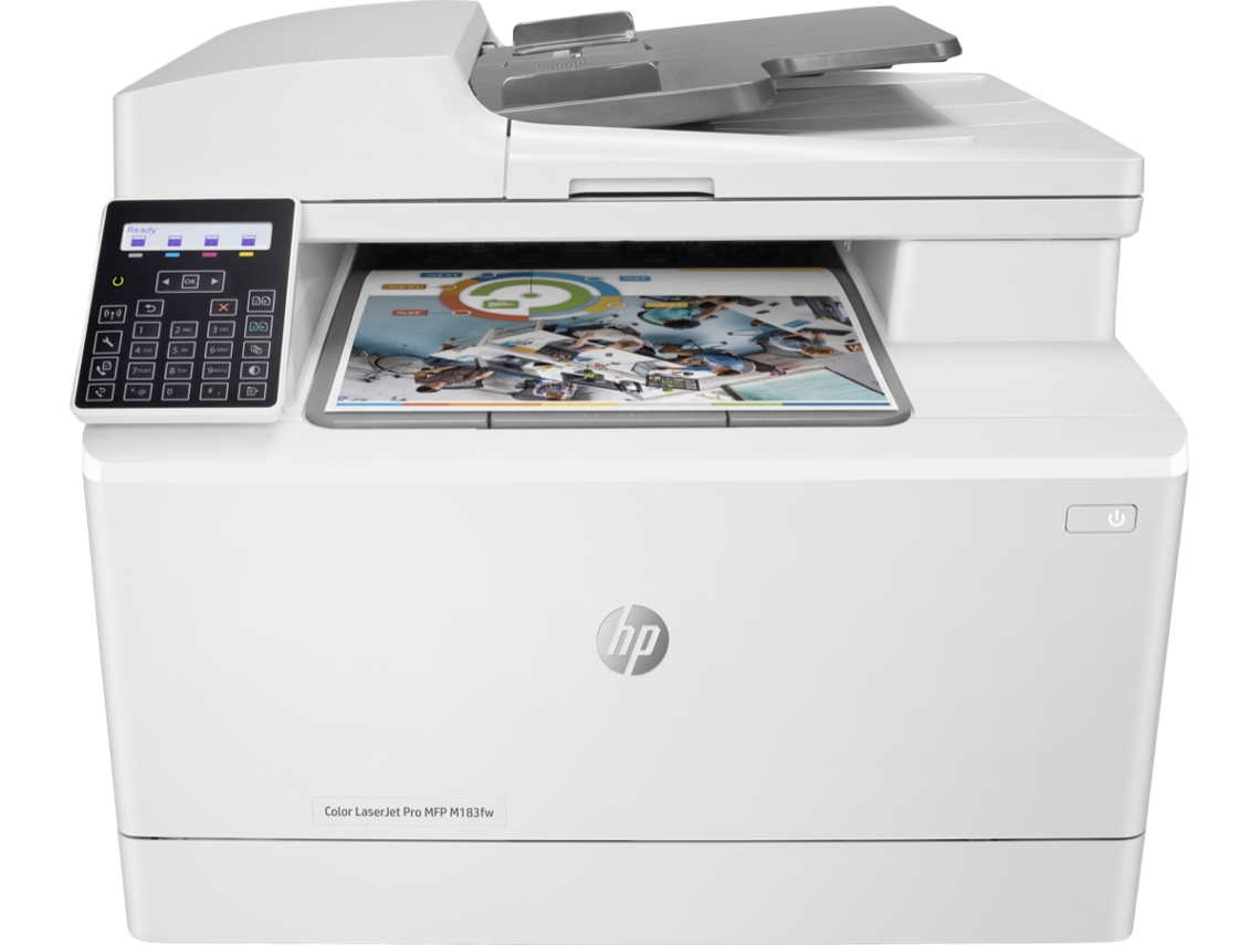 Impressora HP Color LaserJet Pro M183fw (Laser Cores - Wi-Fi)