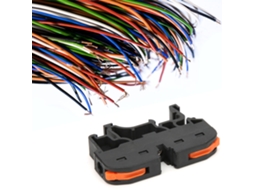 Laxiscreed Terminal De Ligação Universal Para Fios De Carril, Compatível Com Cabos De 11 A 28awg