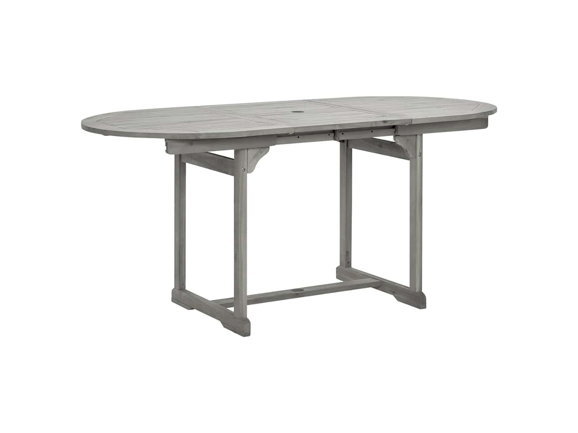 Maison Exclusive - Mesa De Jantar P/ Jardim (120-170)x80x75 Cm Acácia Maciça