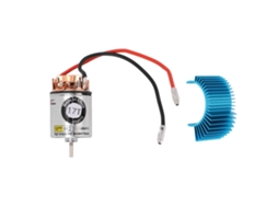 Mali motor de Escova Rc 540 com Carcaça de Aço Inox Impermeável Alto Torque para Carro Rc 1/10 17t Substituição