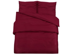 Duvet Cover Set, Duvet Cover Sets Vidaxl Vermelho Microfibra (135 X 200 Cm + 80 X 80 Cm)