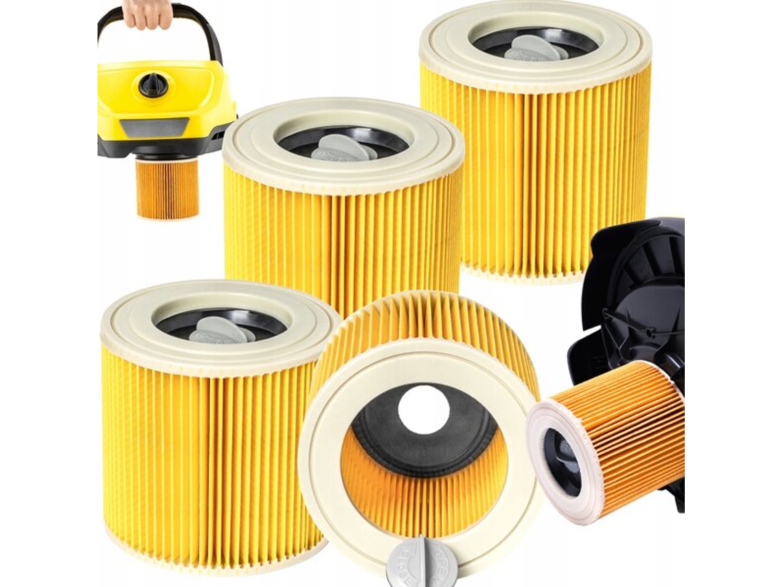 Filtro Para Aspirador De Pó Karcher Wd3 Wd2 Kwd3 Mv3 Se4001, Conjunto De 3 Filtrosvayotoy