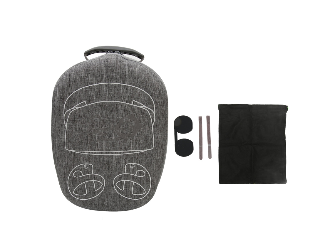 Estuche de viaje para ps vr2 de eva gris, resistente a caídas y portátil, con protector de lente | S/MARCA