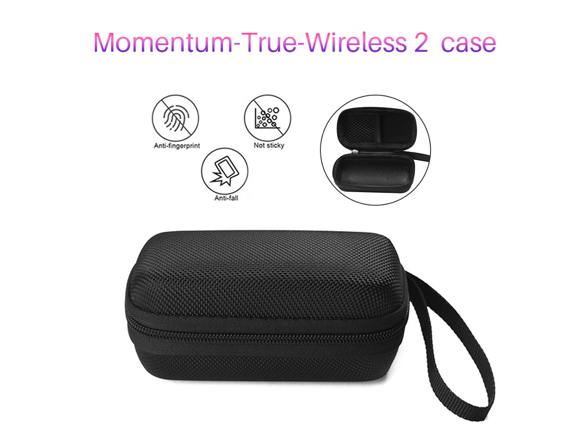 Estuche resistente para auriculares Momentum True Wireless, Bluetooth 2