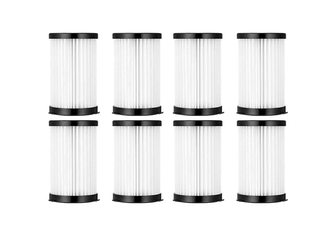 Filtro HEPA de substituição de 8 unidades compatível com aspirador de pó com fio MOOSOO D600 / D601 e Iwoly V600