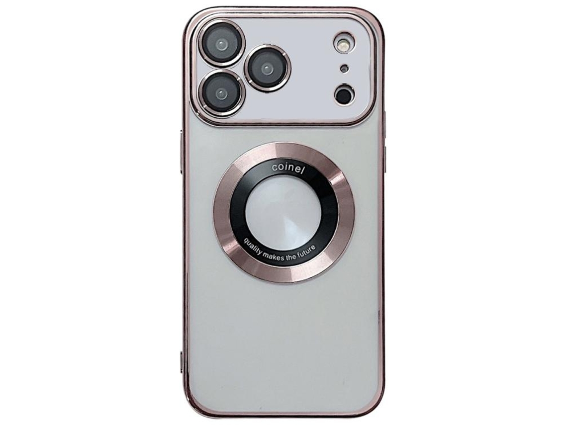Capa De Tpu Para Iphone 17 Pro - Revestimento Eletroplástico - Magsafe