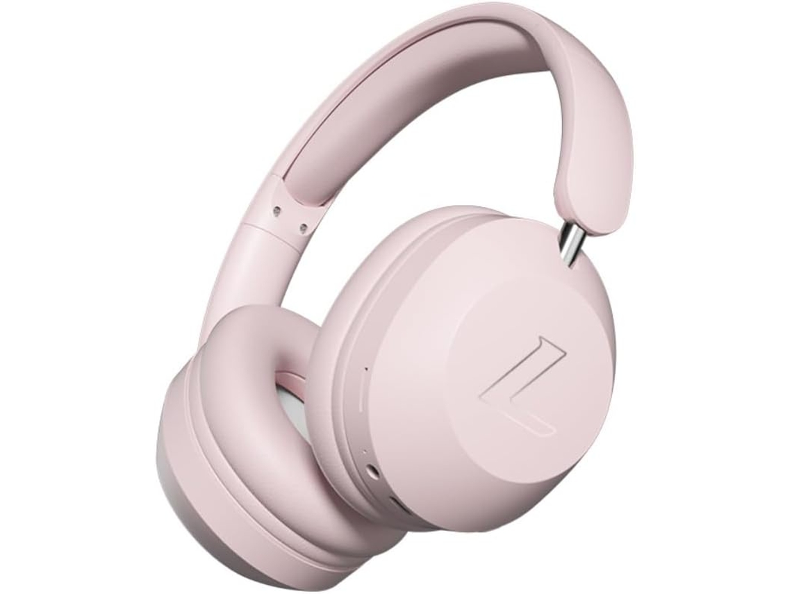 Fones de Ouvido Sem Fio Hifi Estéreo Dobrável com Cancelamento de Ruído JIAPEI (rosa)