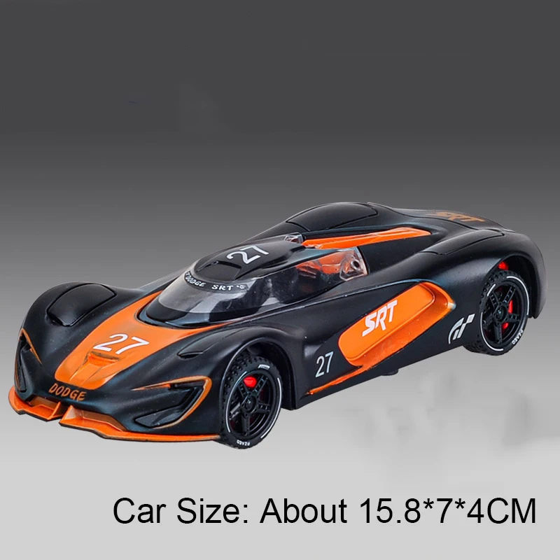 (tomahawk Black) Escala 1:32 - Modelo De Carro Esportivo, Carroceria De Metal, Pneus De Borracha