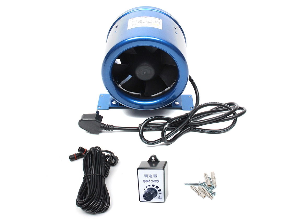 Ventilador De Dutos Laxiscreed Com Velocidade Ajustável E Adaptação De Tensão Ampla Para Melhor Desempenho