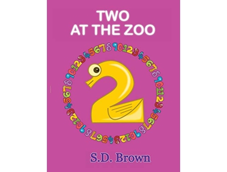 Livro Two at the Zoo Numbers at Play Every Number Counts de S D Brown (Inglês)