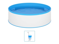 Piscina splasher VIDAXL Aço (350 x 90 cm)
