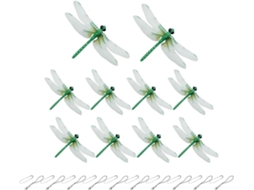 Libélula com Prendedores Decoração de Jardim em 3d com Libélula Estacas Decorativas para Jardim para Uso Interno e CHABERLU