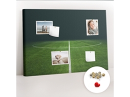 Quadro De Cortiça Campo De Futebol Para O Quarto Das Crianças Espelharte (70x100 Cm)