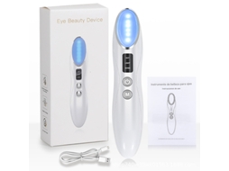Massageador Vibratório, Creme Para Os Olhos Com Íons De Luz Colorida, Delineador Aquecido Eletricamente, Dispositivo De Beleza Para Os Olhos