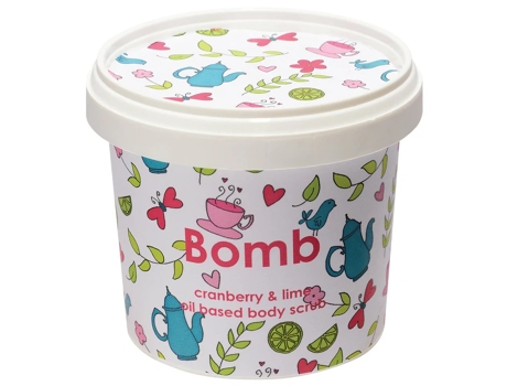 Esfoliante De Duche De Arando E Limão Bomb Cosmetics 400g